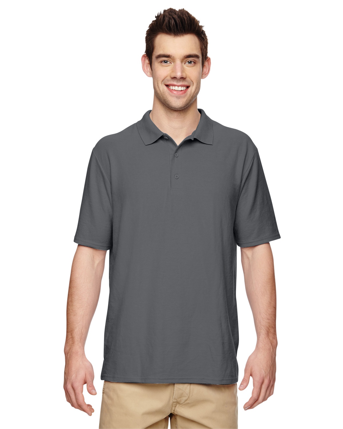 'Gildan G728 Adult Men's Double Piqué Polo'