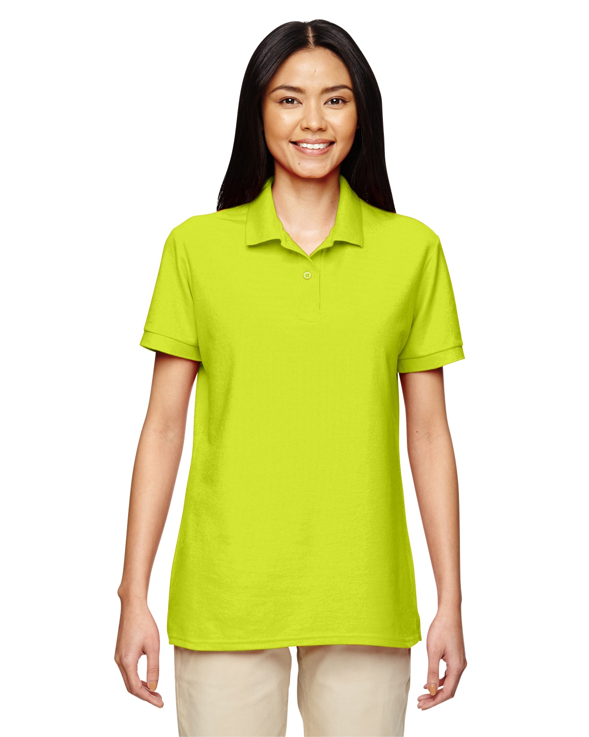 'Gildan G728L Women's Double Pique Polo Shirt'