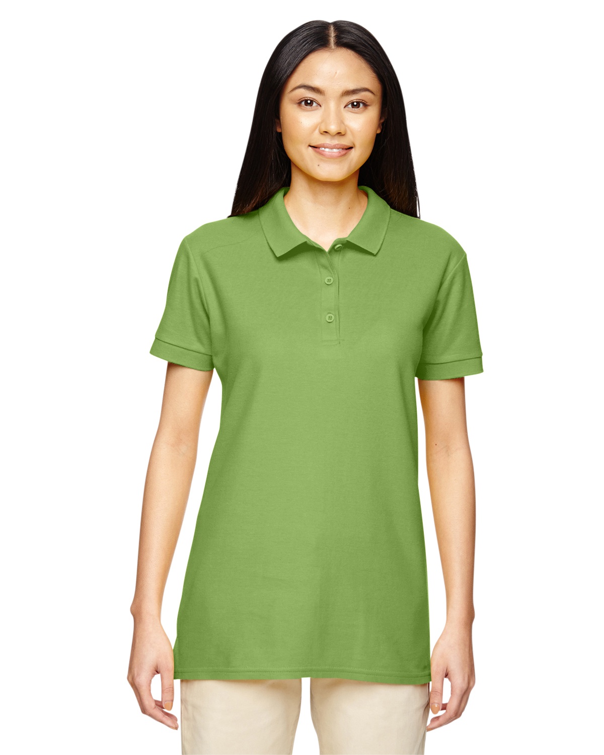 'Gildan G828L Ladies' Premium Cotton Double Piqué Polo'