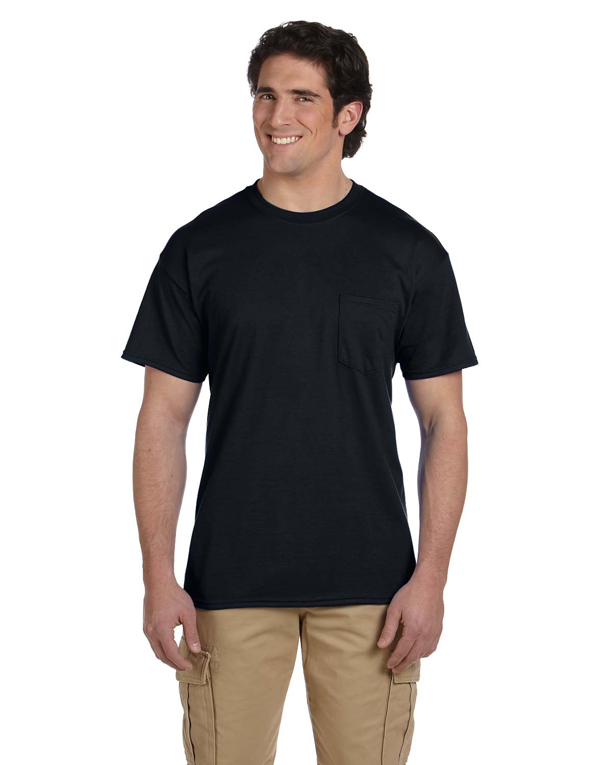 'G830-Pack2 Gildan Dryblend Adult Tee With Pocket'