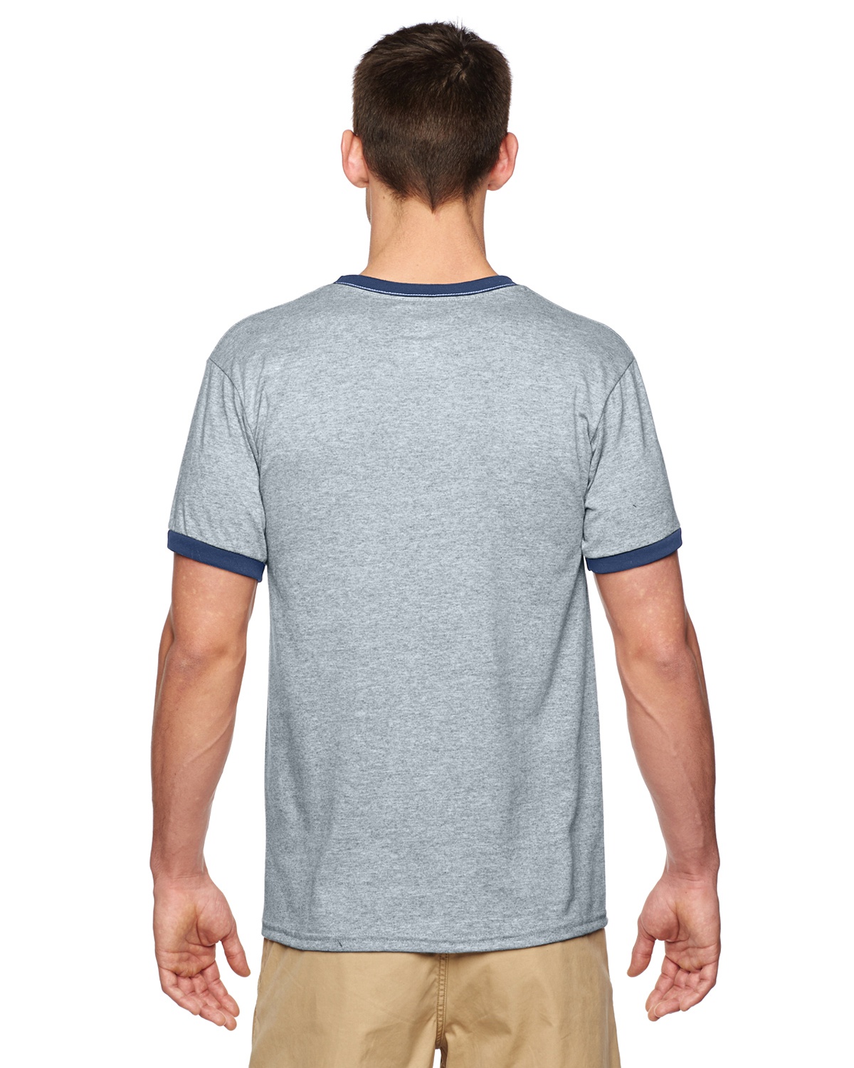 'Gildan G860 Adult Ringer T-Shirt'