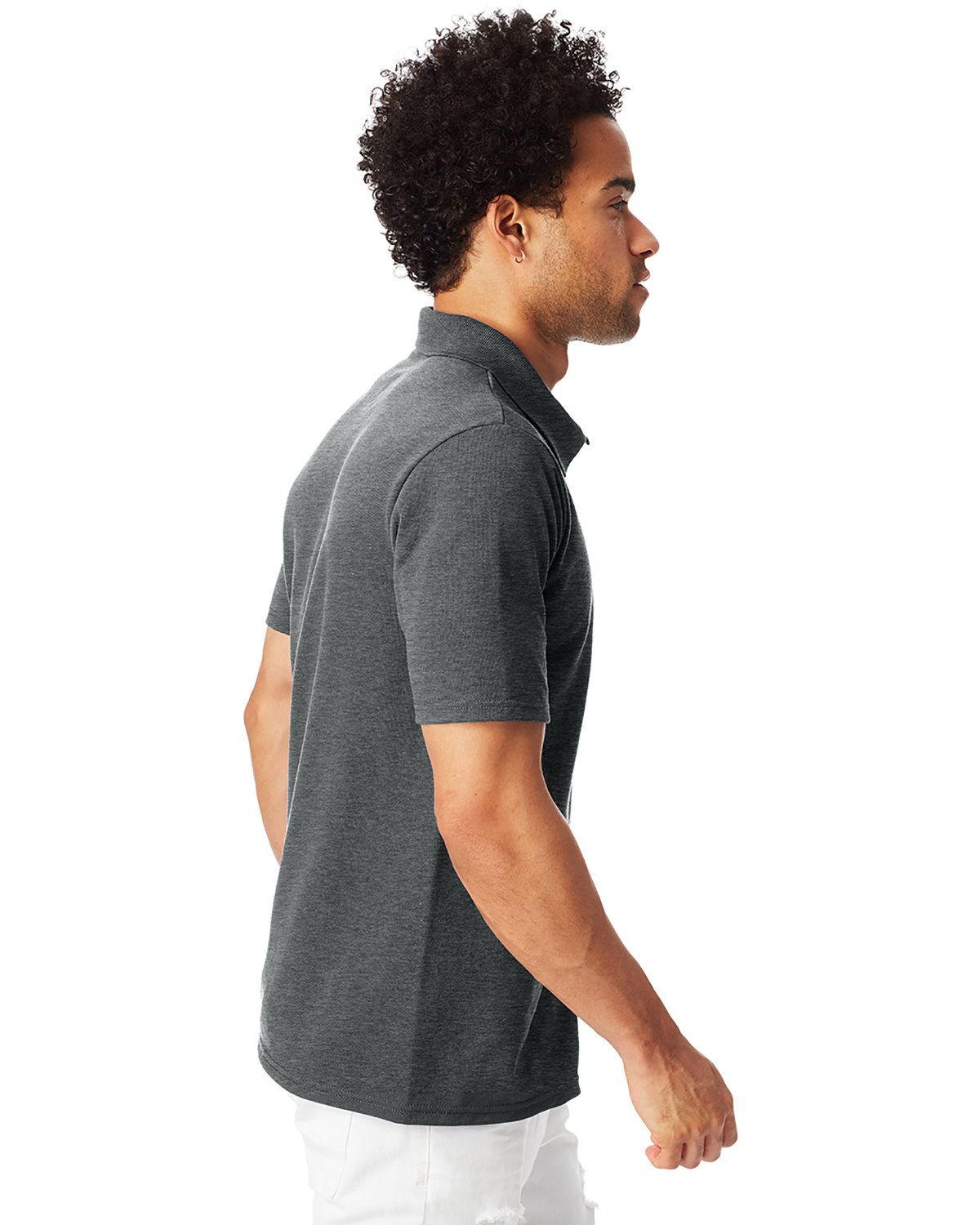 'Hanes 055P Men's X-Temp Pique Polo with Fresh IQ'