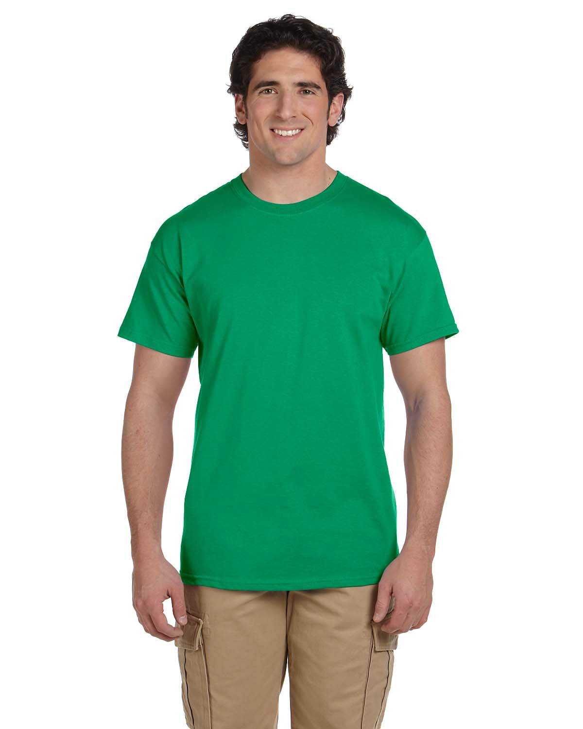 Hanes 5.2 oz, 50/50 ComfortBlend EcoSmart T-Shirt, Small, ASH
