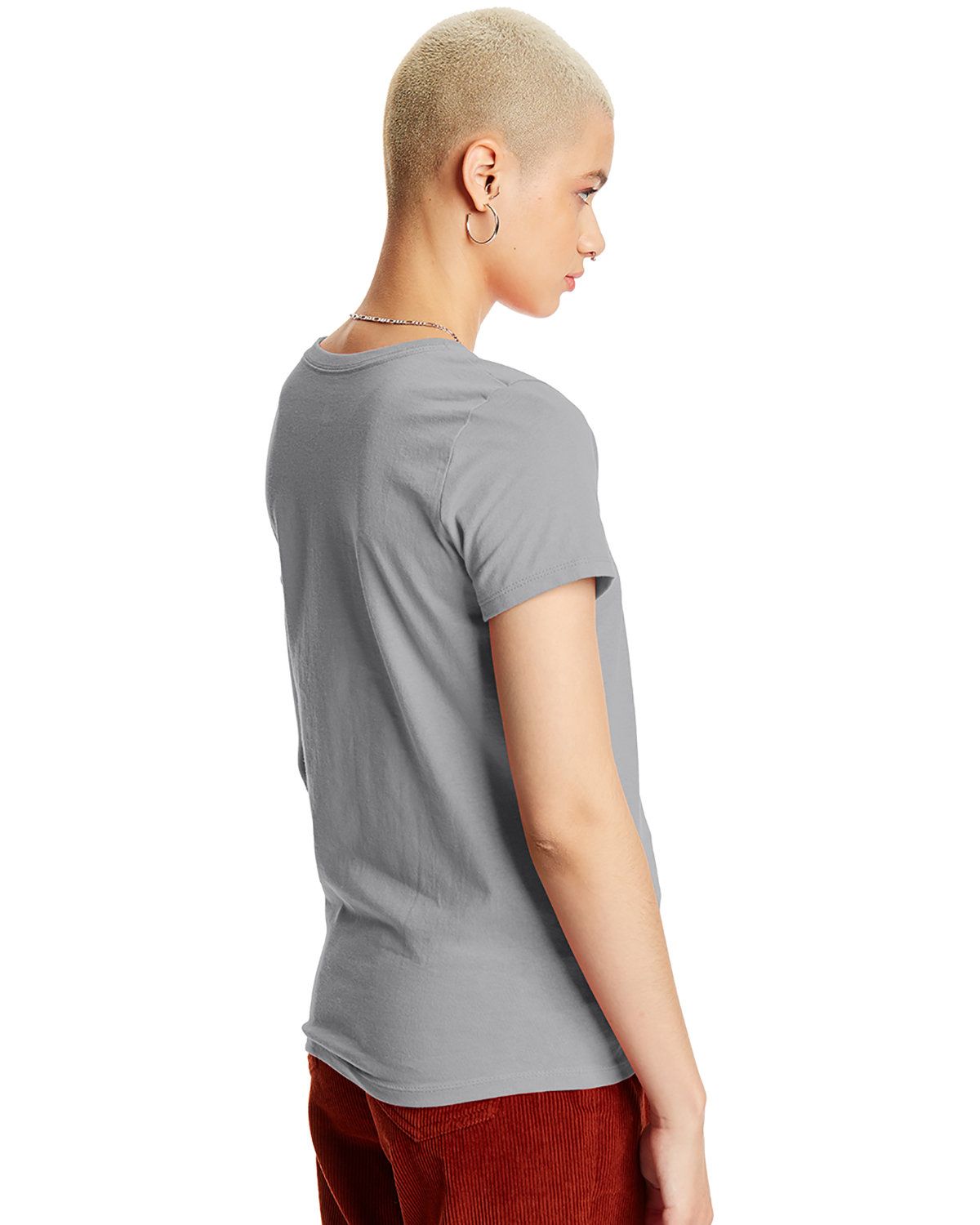 'Hanes 5680 Ladies Tagless Short Sleeve T-Shirt'