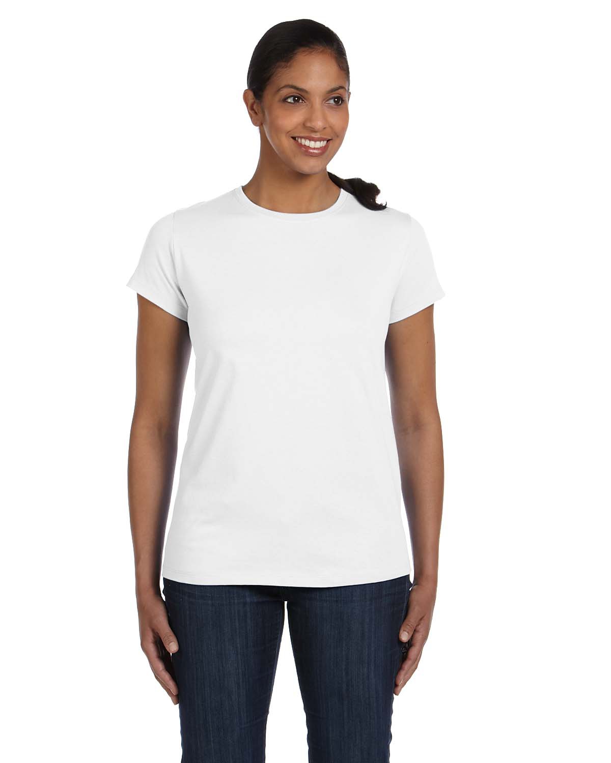 Tagless Womens T-Shirt 5680 Hanes