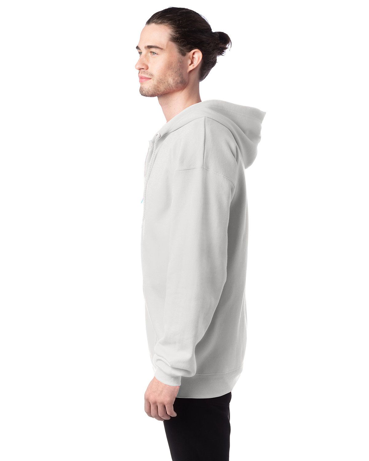 Hanes F280 Men Ultimate Cotton® Full-Zip Hooded Sweatshirt