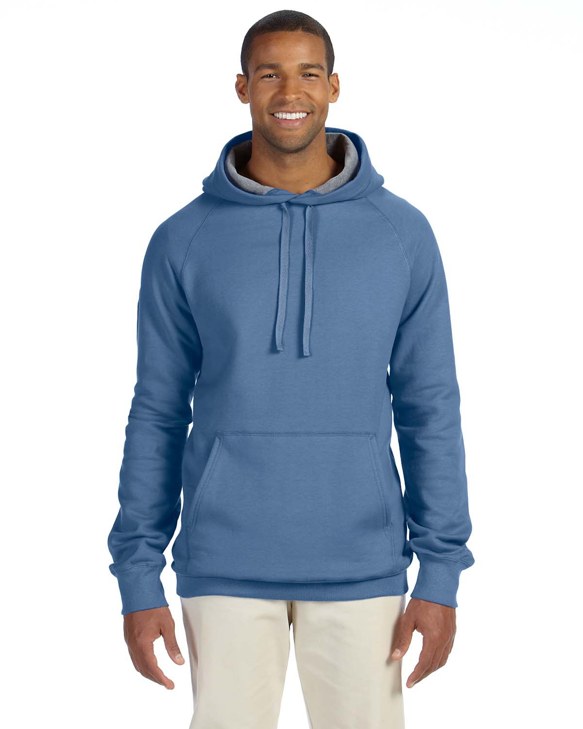 Hanes 1901 Heritage Fleece Raglan Pullover Hoodie