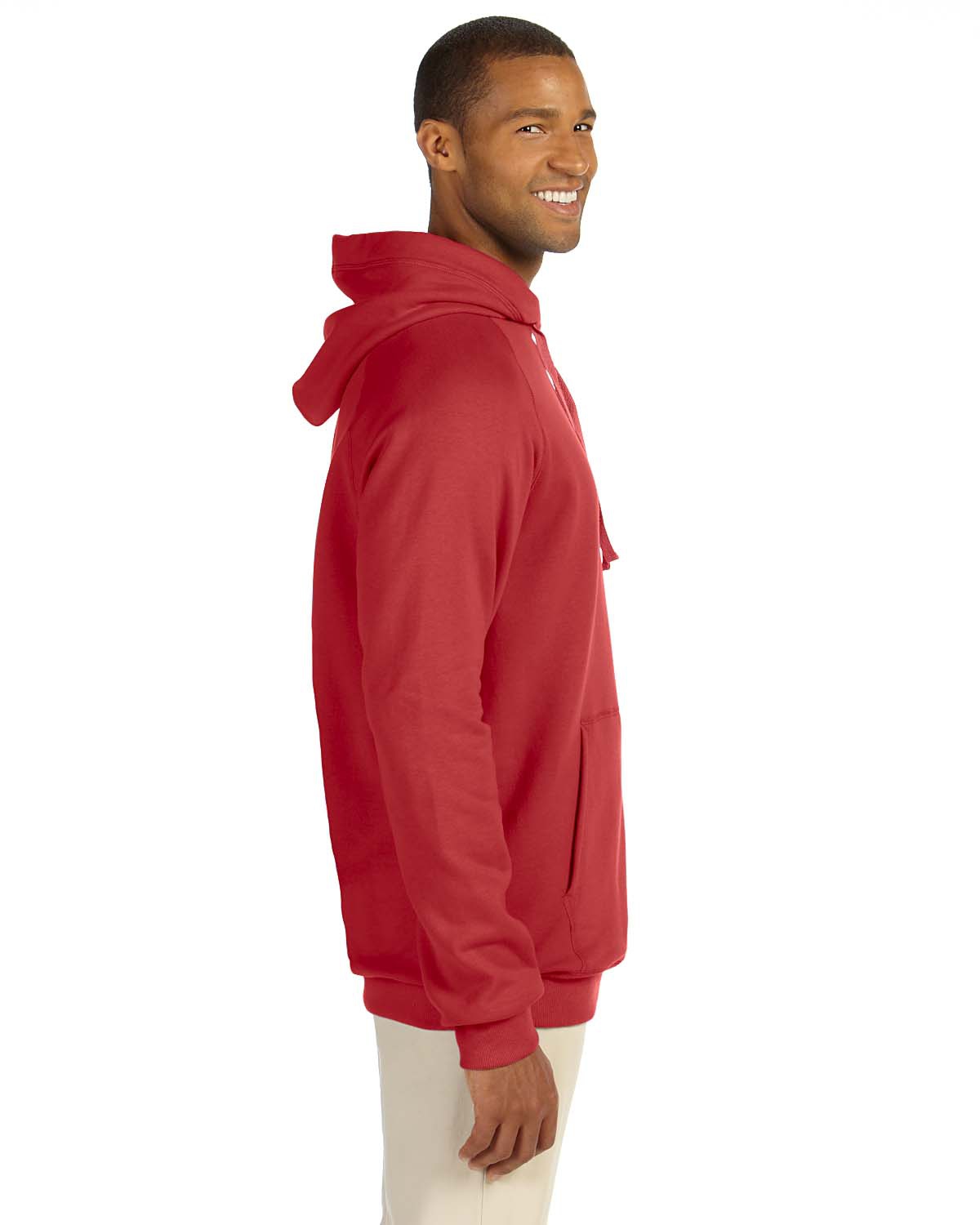 'Hanes N270 Men's Nano Pullover Hooded Sweatshirt'