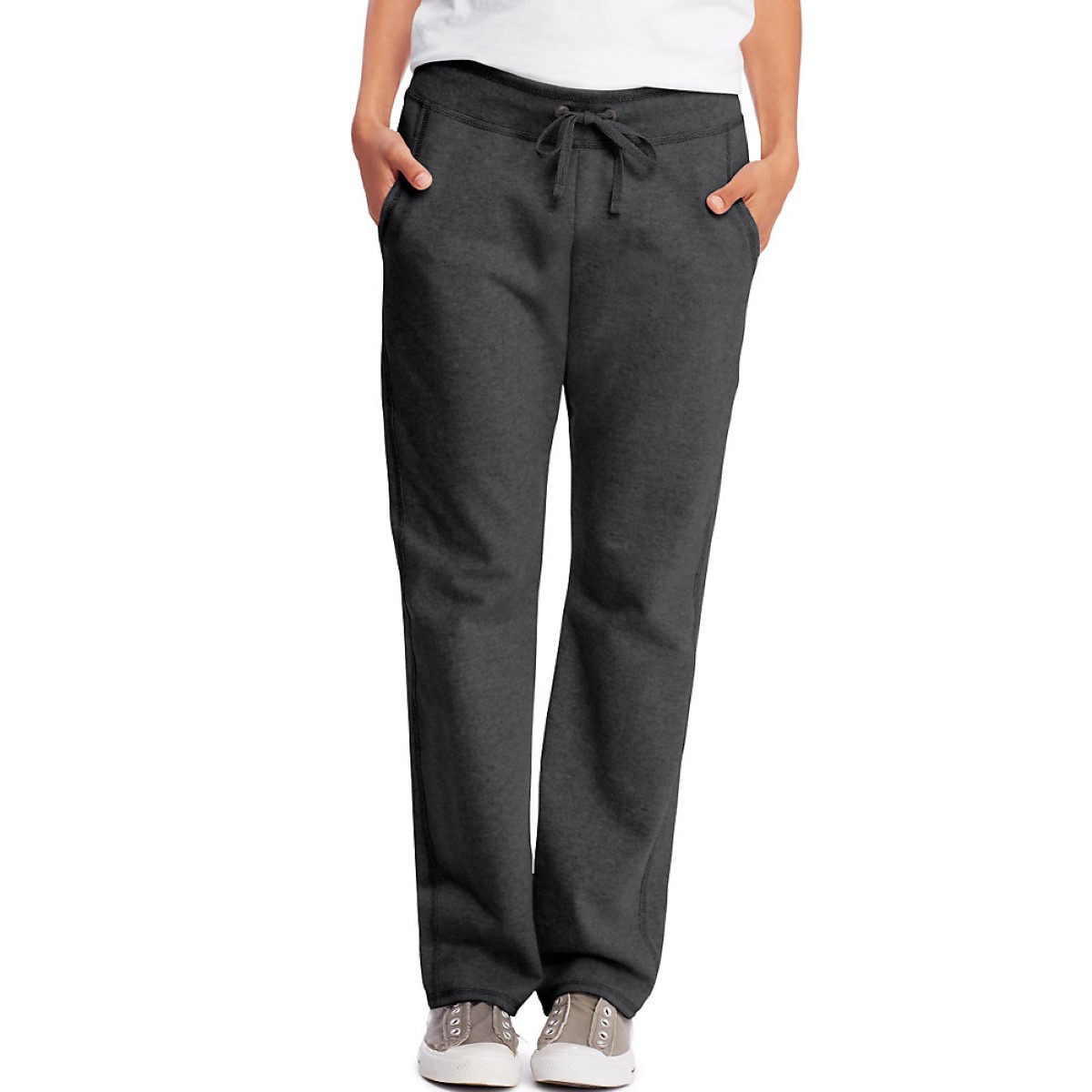 Wholesale Hanes O4677 | Buy Womens French Terry Pocket Pant - VeeTrends.com