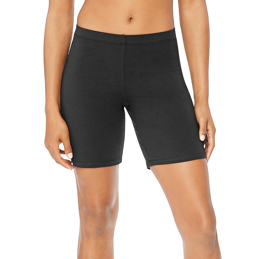 women's cotton spandex bike shorts