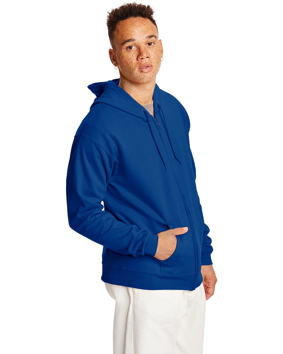 Hanes P180 Full-Zip Sweatshirt with Custom Embroidery