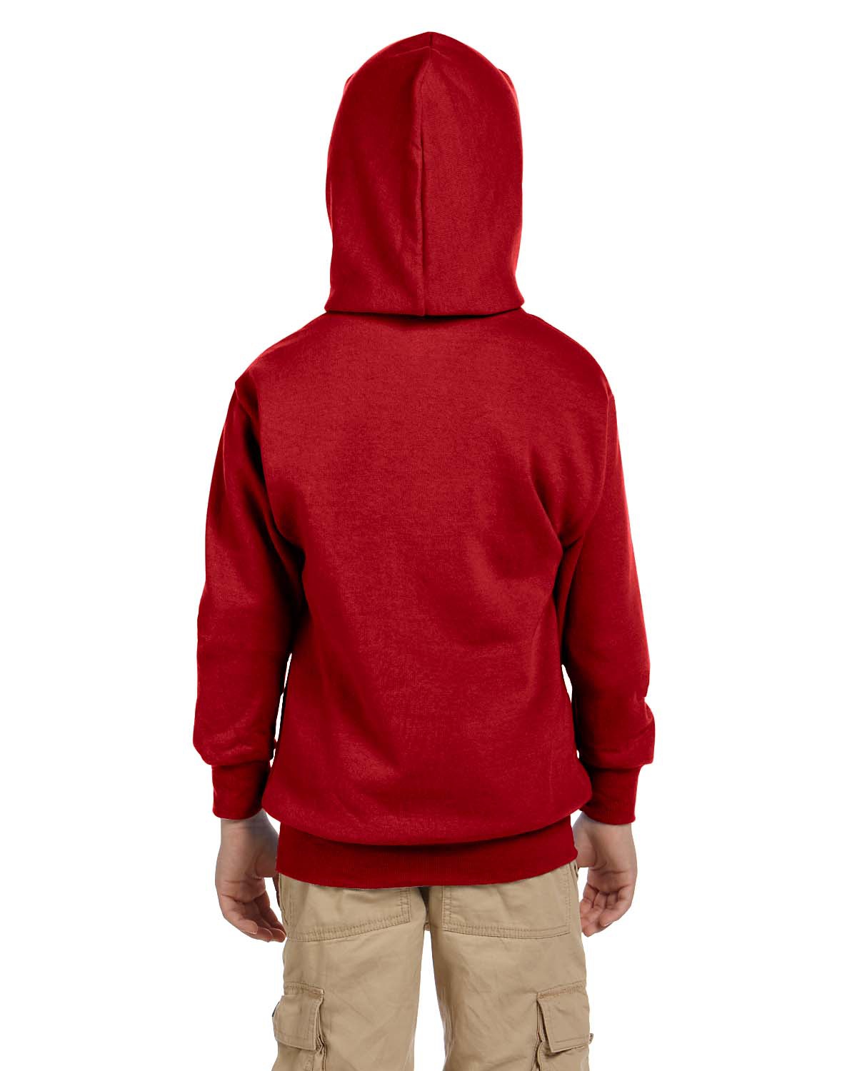 'Hanes P473 Youth ComfortBlend Pullover Hooded Sweatshirt'