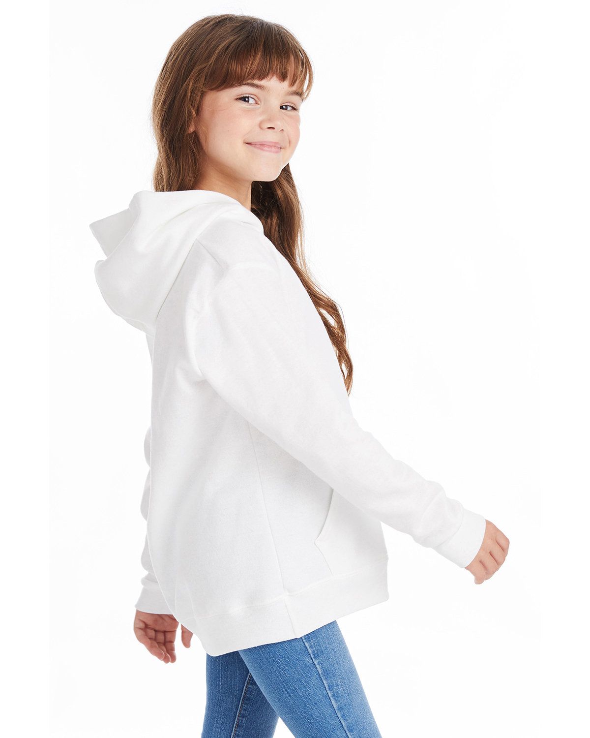 Shop Hanes P473 Youth EcoSmart Pullover Hooded Sweatshirt