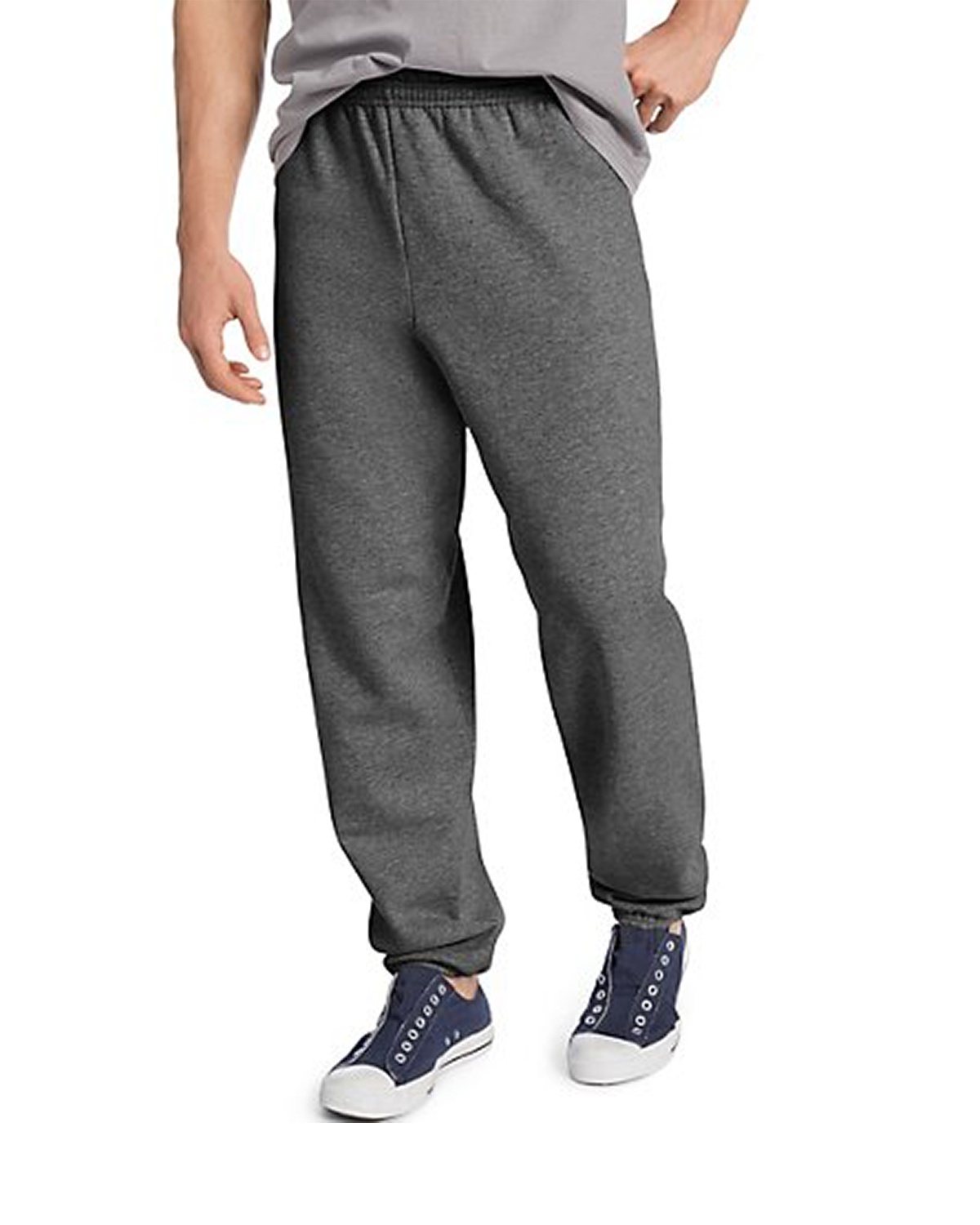 hanes gray sweatpants