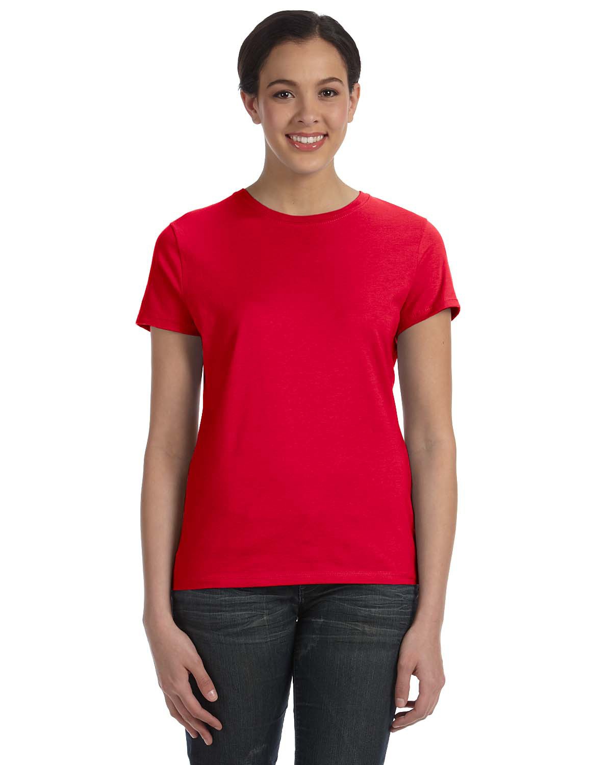 'Hanes SL04 Ladies Nano T-Shirt'