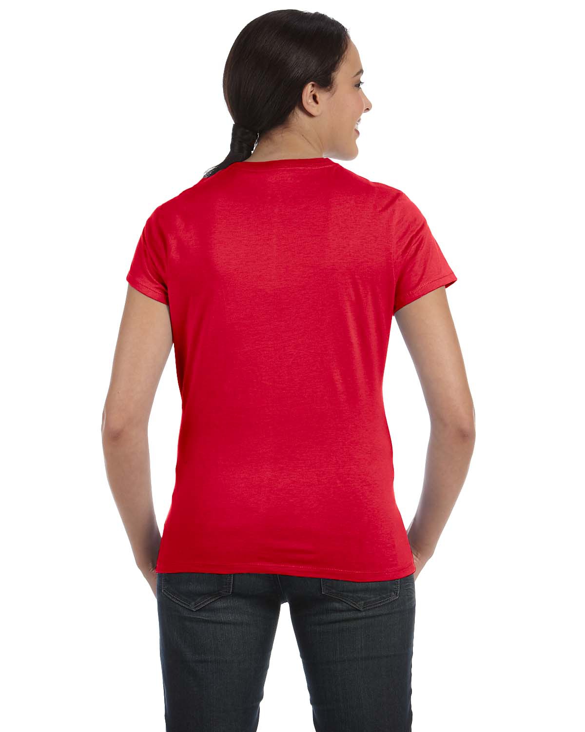 'Hanes SL04 Ladies Nano T-Shirt'