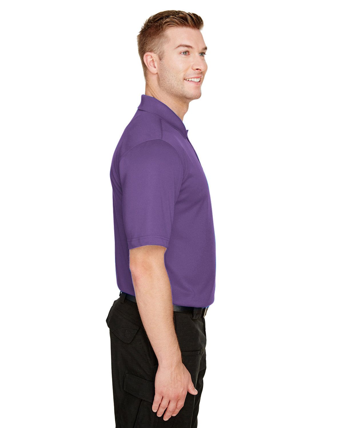 'Harriton M348 Men's Advantage Snag Protection Plus IL Polo'