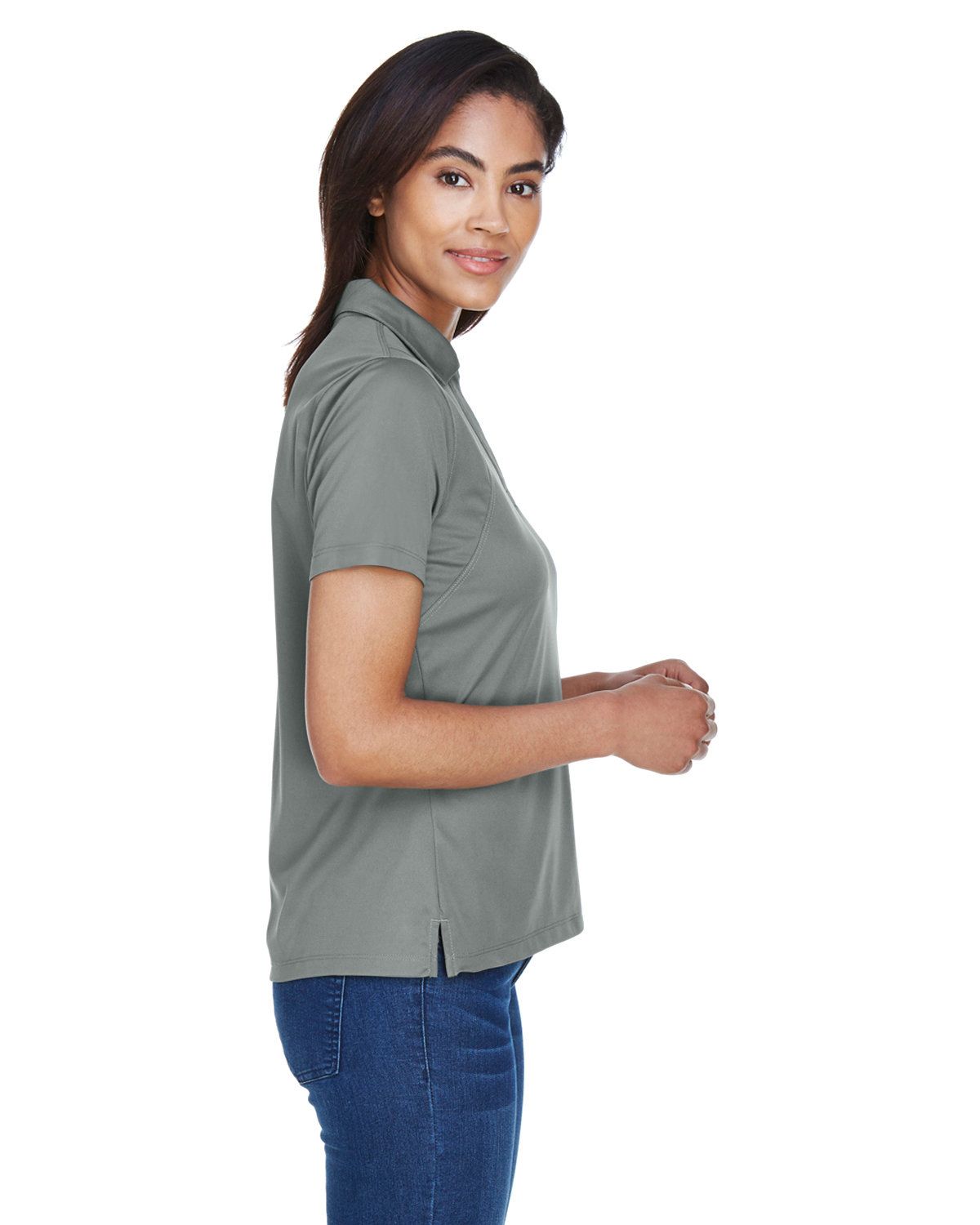 'Harriton M354W Ladies' Micro-Piqué Polo'