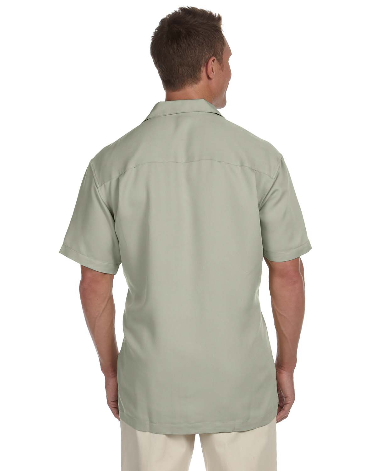 'Harriton M570 Men's Bahama Cord Camp Shirt'