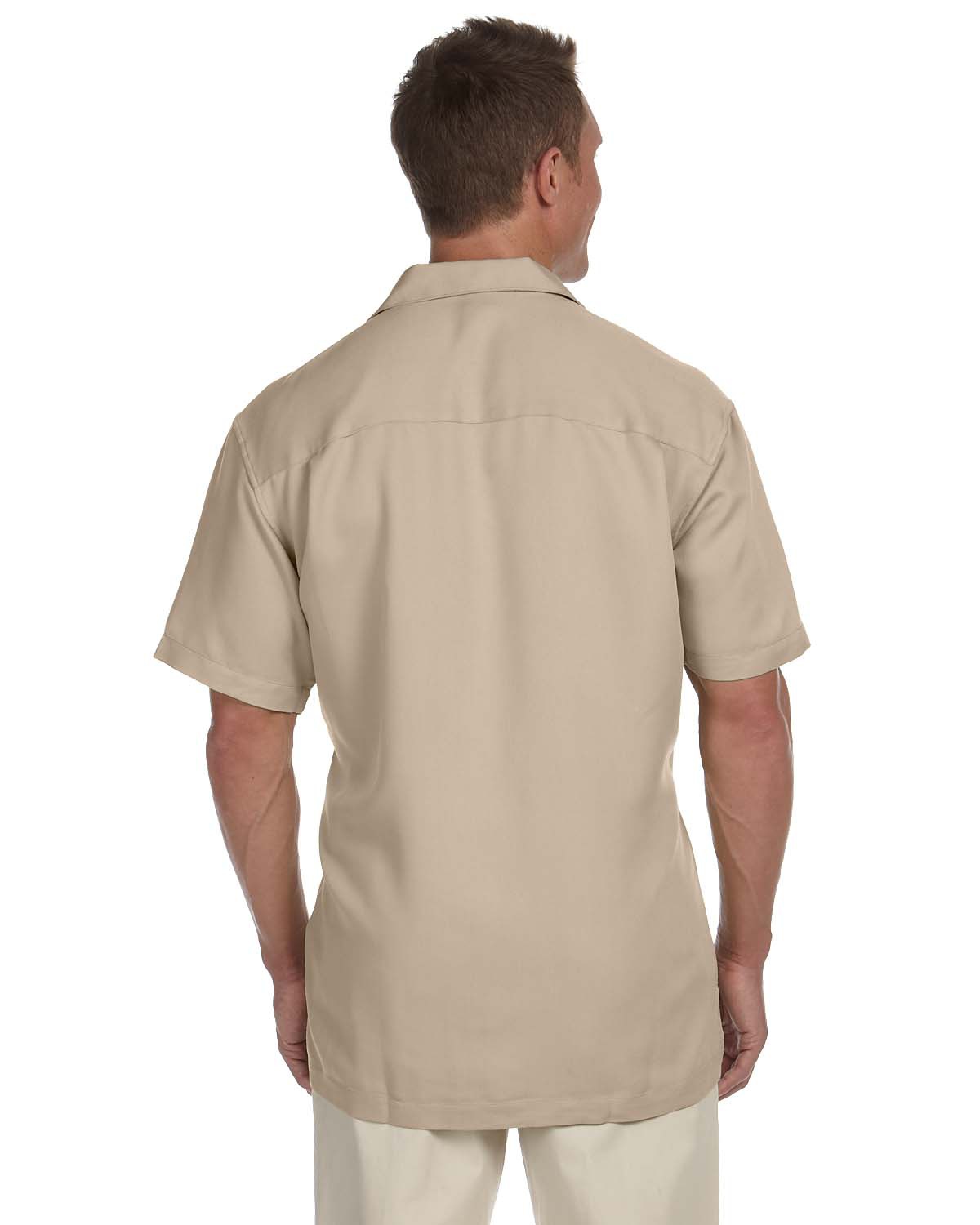 Harriton M570 Men's Bahama Cord Camp Shirt-Veetrends.com