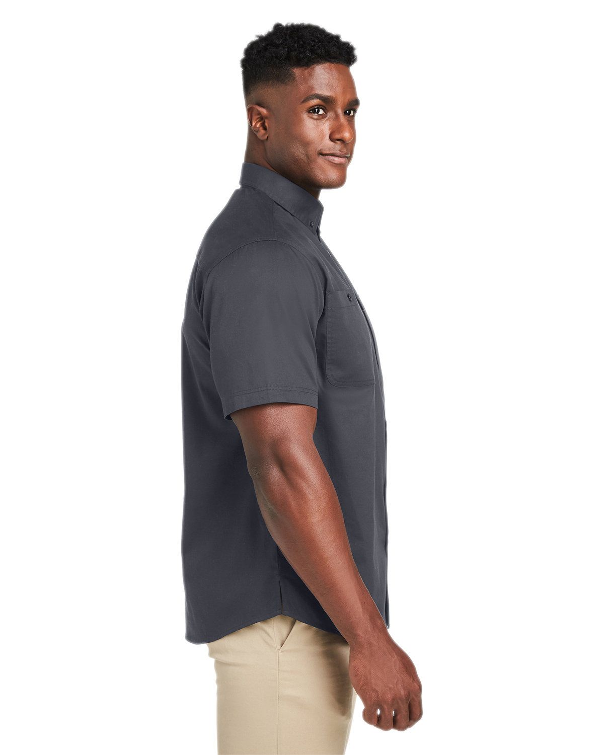 'Harriton M585 Men's Advantage IL Short Sleeve Work Shirt'