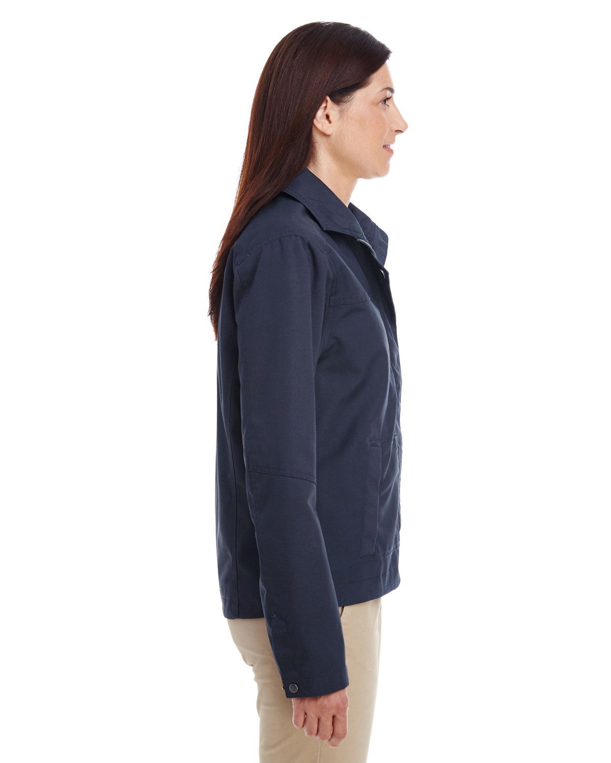 'Harriton M705W Ladies' Auxiliary Canvas Work Jacket'