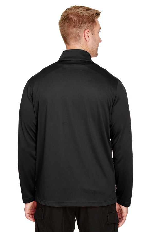 'Harriton M748 Men's Advantage Snag Protection Plus Quarter-Zip'