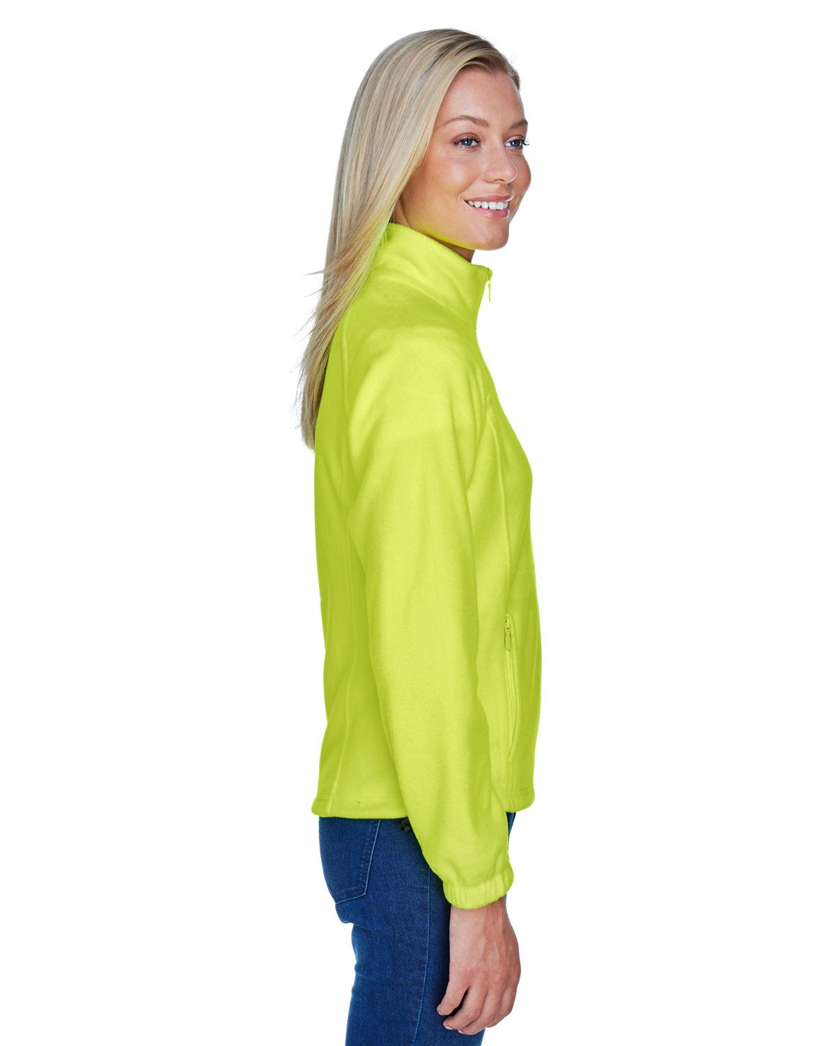 'Harriton M990W Ladies' Full-Zip Fleece'