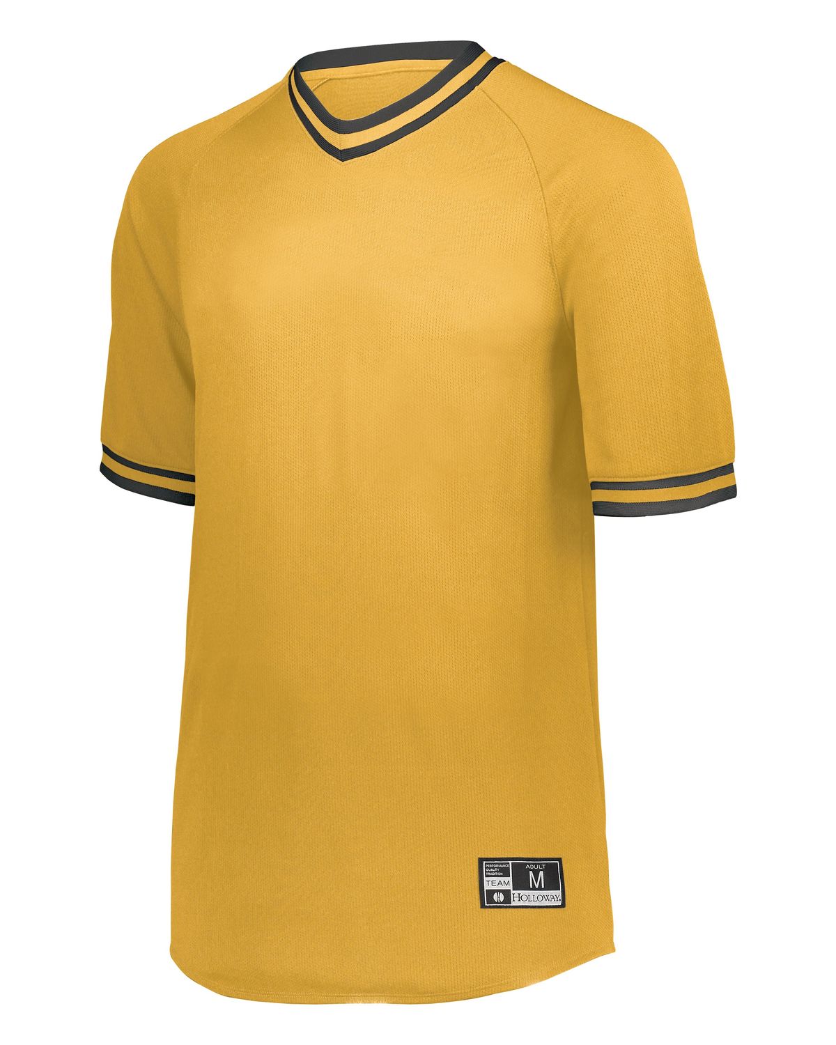 'Holloway 221021 Retro V-Neck Baseball Jersey'