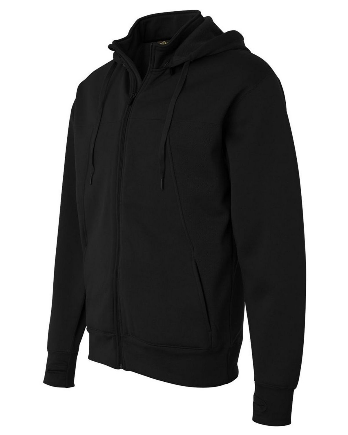 'Independent Trading Co. EXP80PTZ Poly-Tech Hooded Full-Zip Sweatshirt'