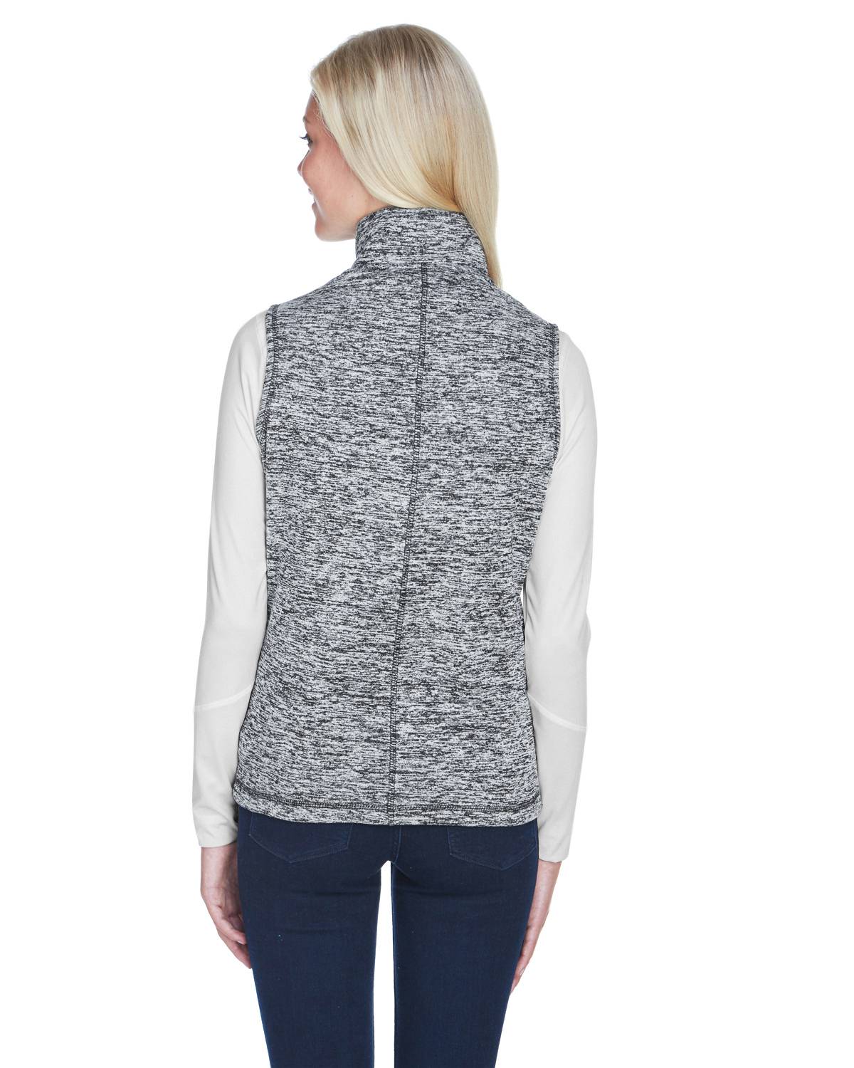 'J America JA8625 Ladies Lasic Cosmic Fleece Vest '