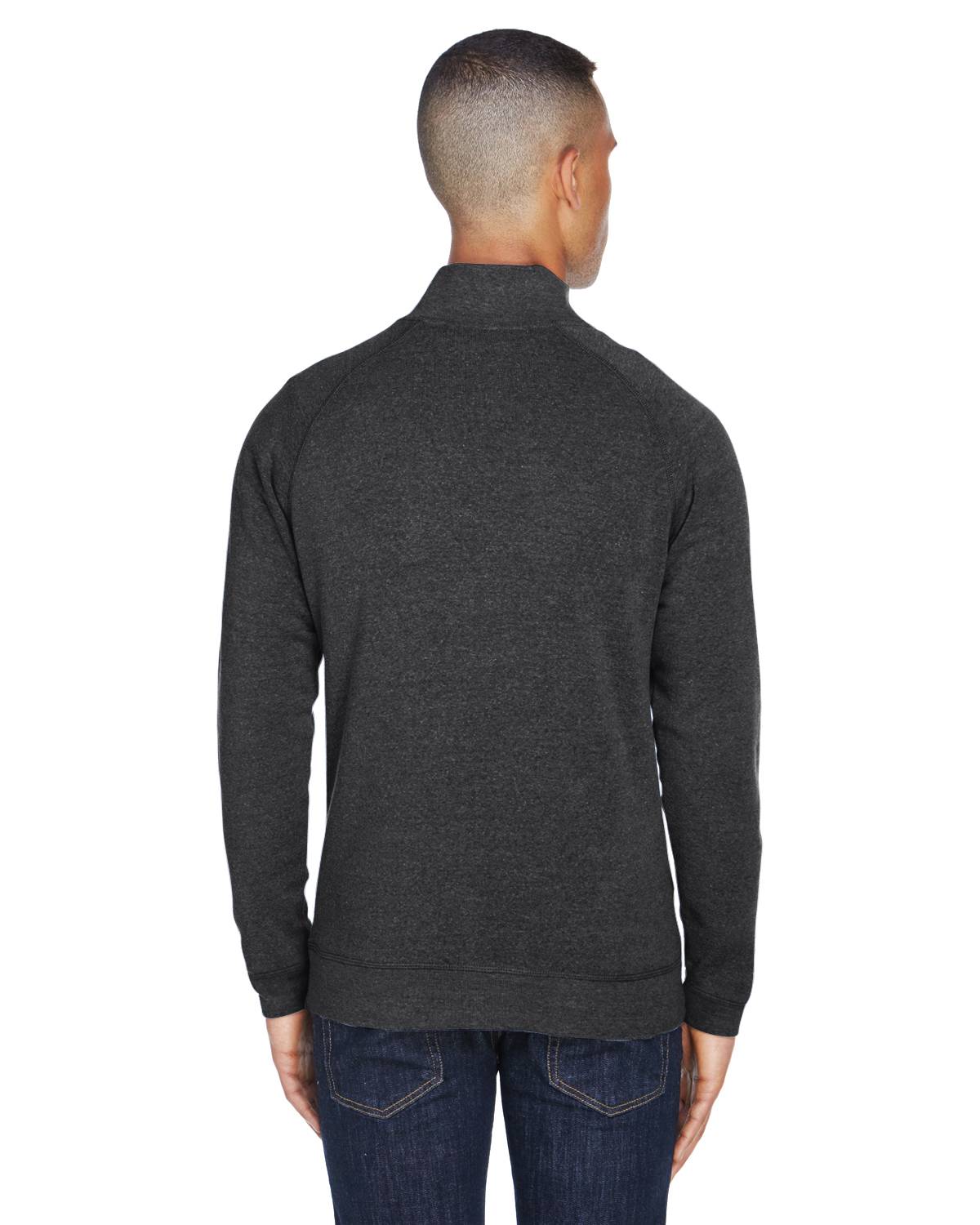 'J America JA8869 Triblend Fleece Quarter-Zip'