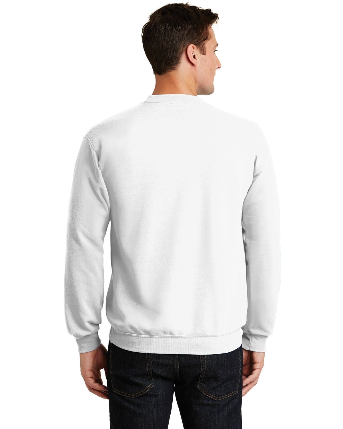 'Just Blanks Port & Company JBPC78 Core Fleece Crewneck Sweatshirt'