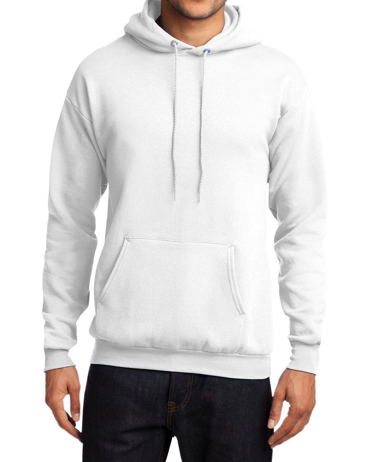 'Port & Company   - Core Fleece Pullover Hooded Sweatshirt. Pc78h'