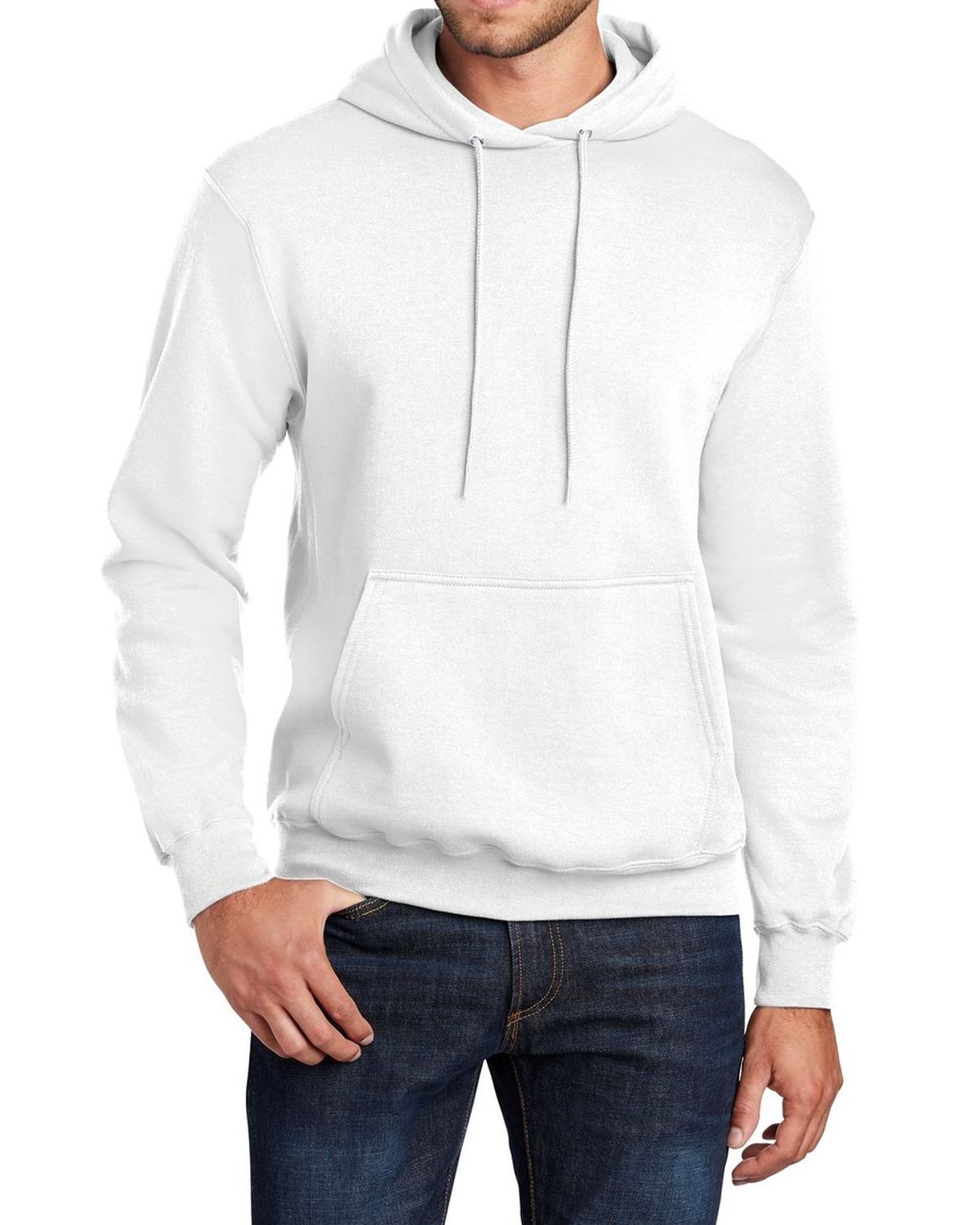 'Just Blanks Port & Company JBPC78HT TallCore Fleece Crewneck Sweatshirt'