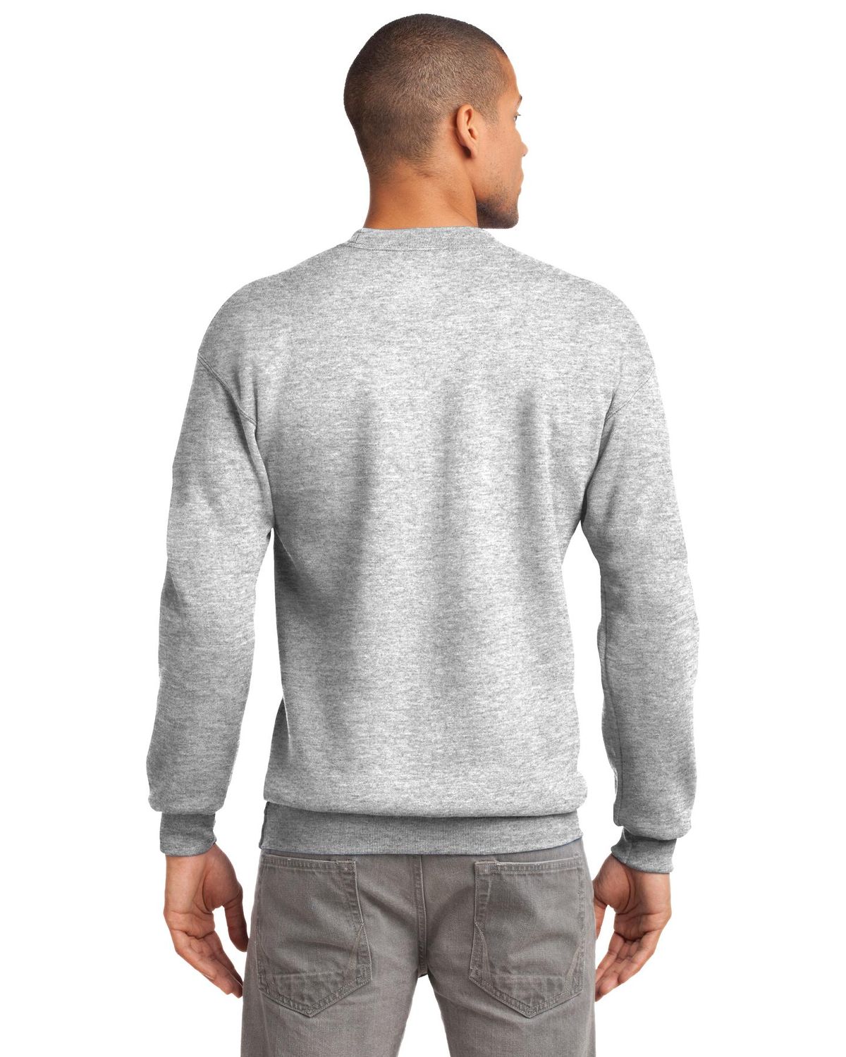 'Just Blanks Port & Company JBPC90T Tall Essential Fleece Crewneck Sweatshirt'