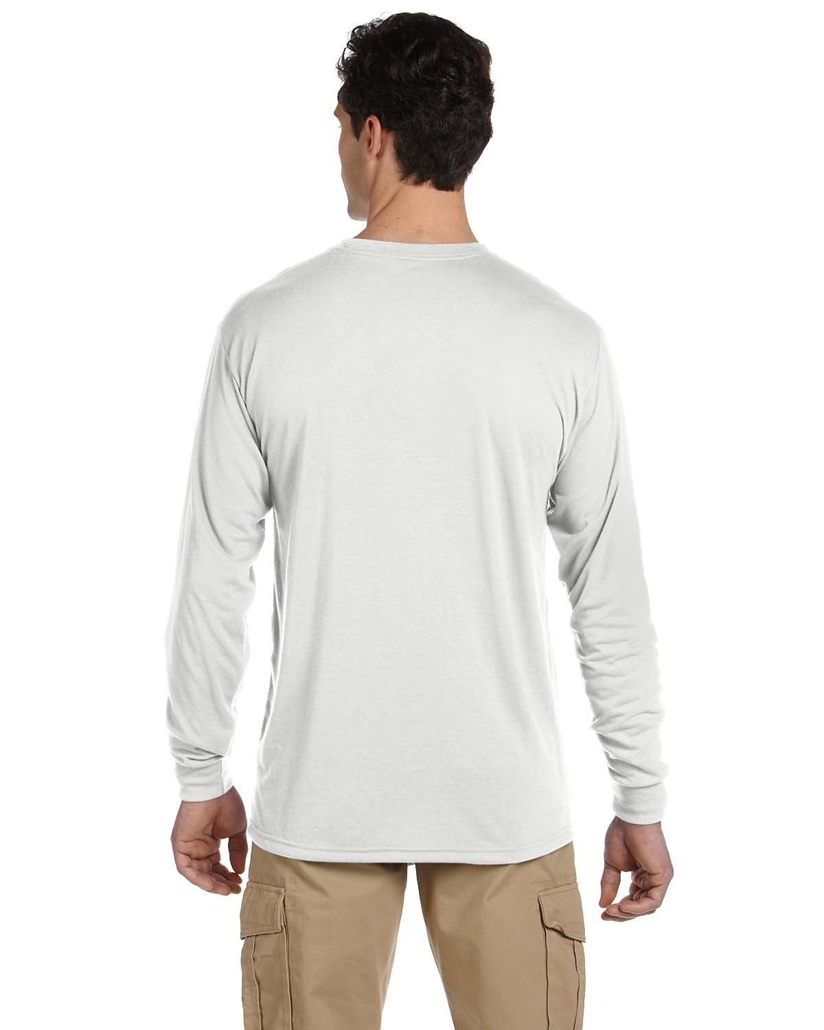 'Jerzees 21ML Adult DRI-POWER SPORT Long-Sleeve T-Shirt'