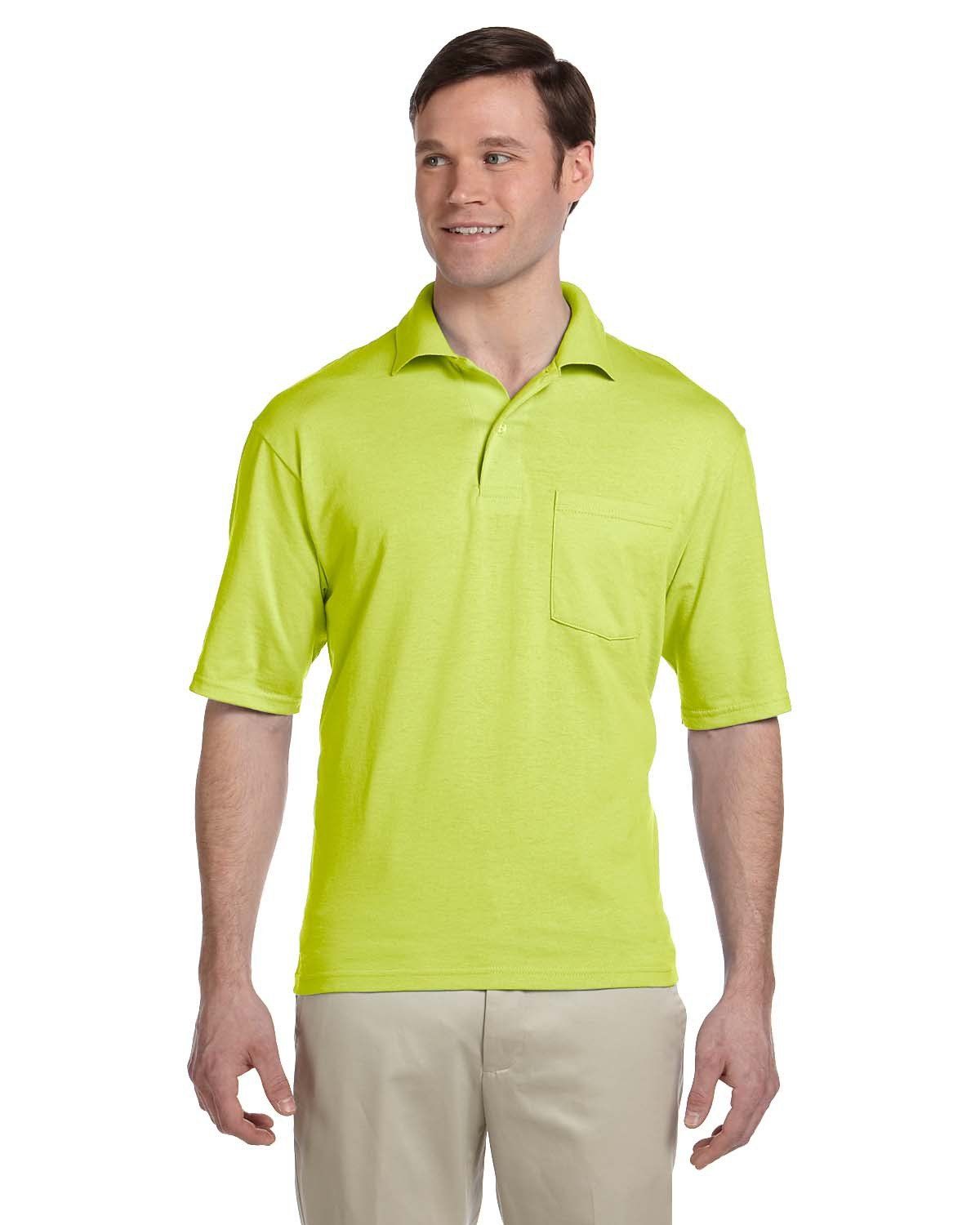 Jerzees 436P Adult SpotShield Pocket 