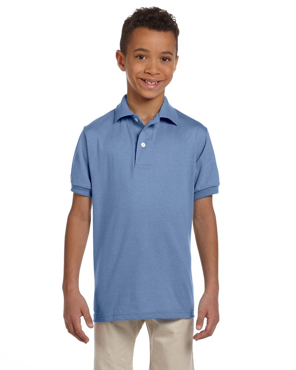 'Jerzees 437Y Youth SpotShield Jersey Polo'