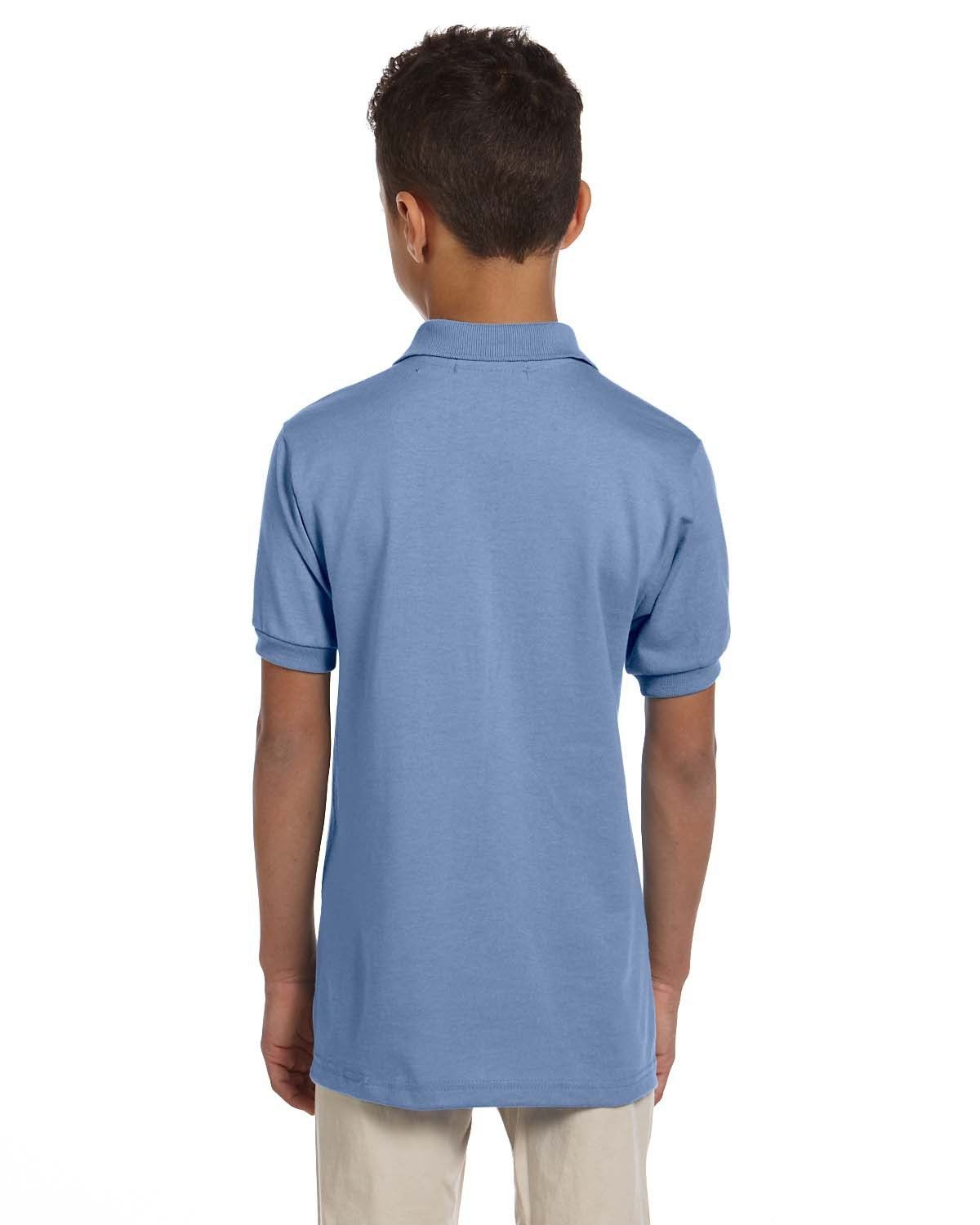 'Jerzees 437Y Youth SpotShield Jersey Polo'