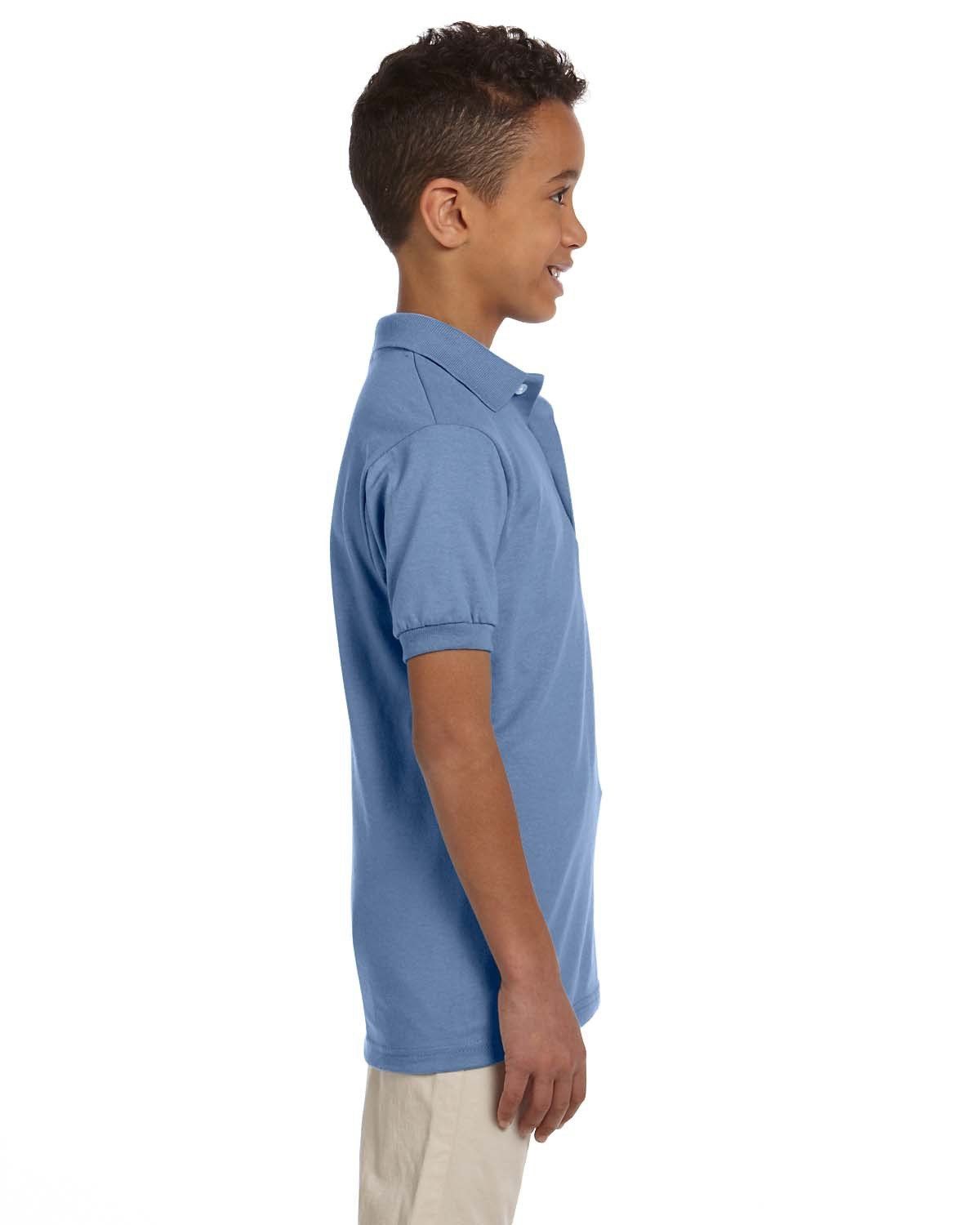 'Jerzees 437Y Youth SpotShield Jersey Polo'