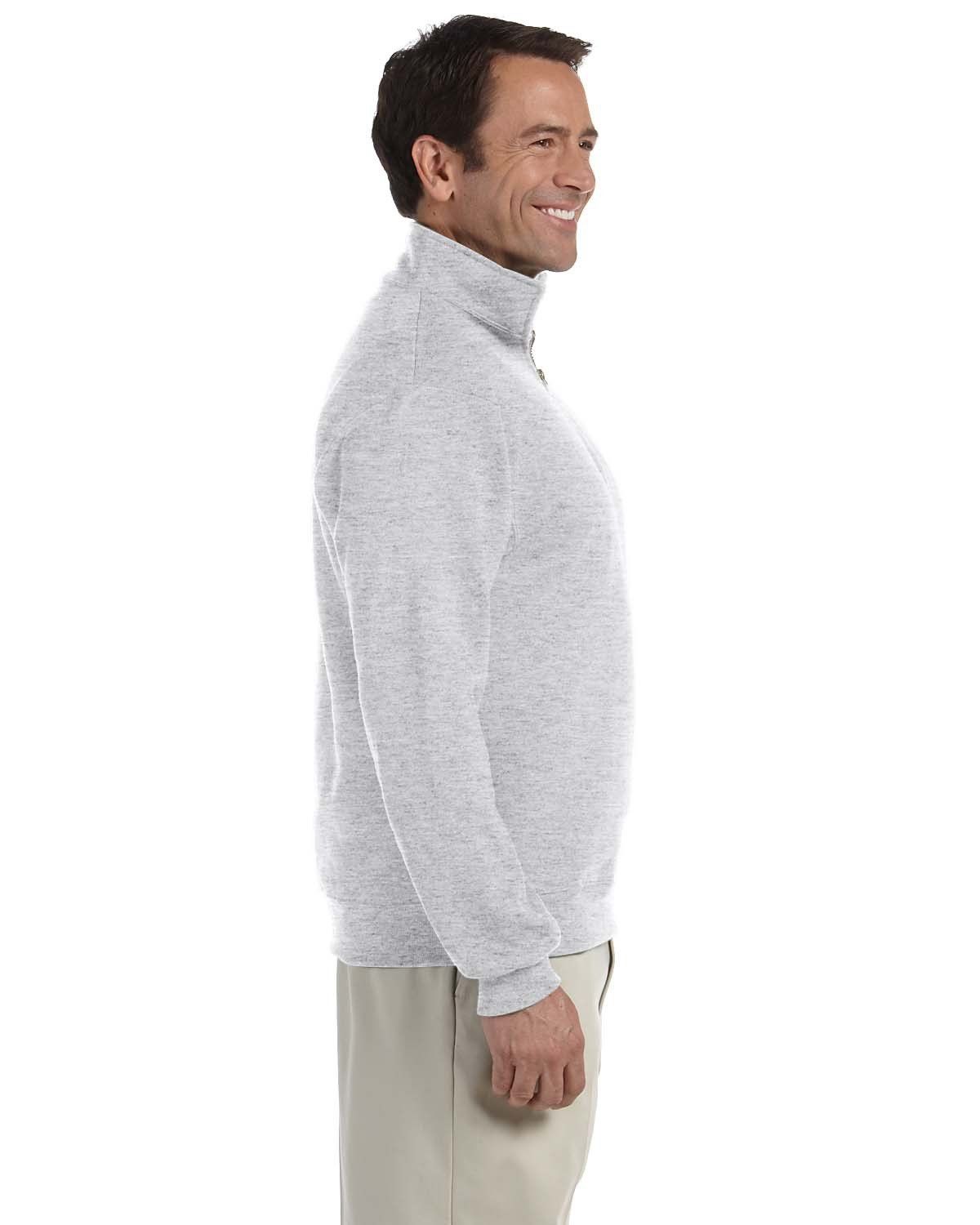 'Jerzees 4528 Adult Super Sweats NuBlend Fleece Quarter Zip Pullover'