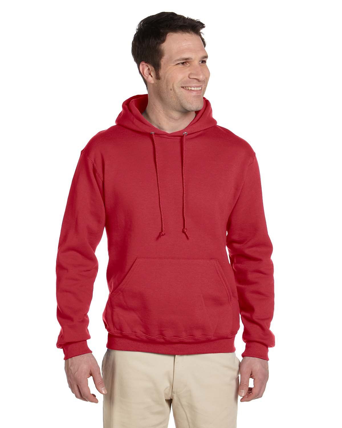 'Jerzees 4997 Adult's Super Sweats NuBlend Fleece Pullover Hood'