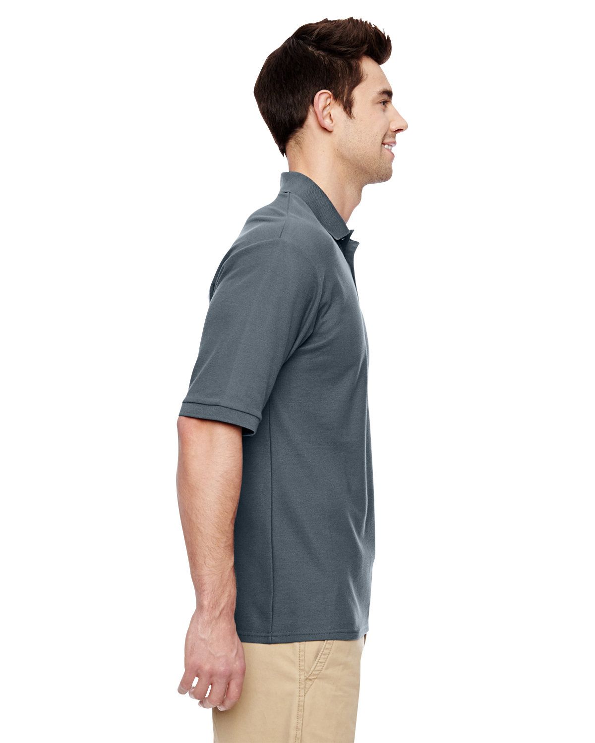 'Jerzees 537MSR Men's Adult Easy Cotton Polyester Care Polo-shirts'