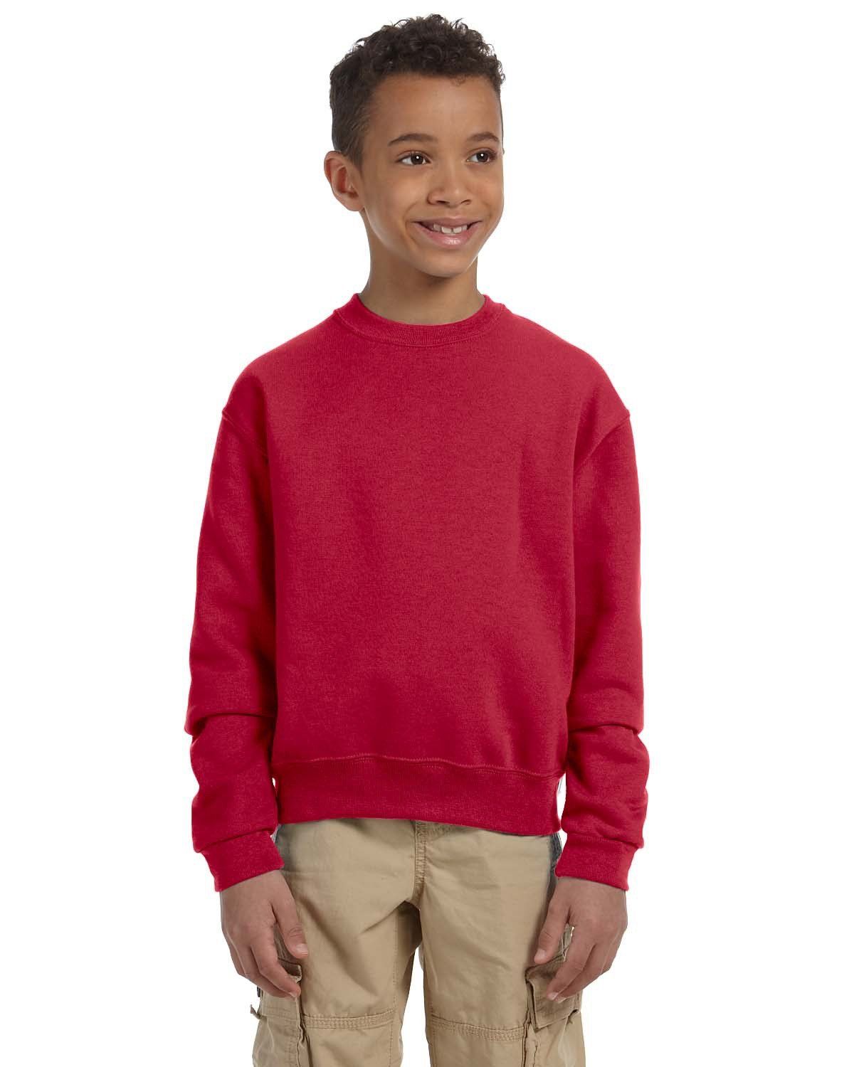 'Jerzees 562B Youth NuBlend Crewneck Sweatshirt'