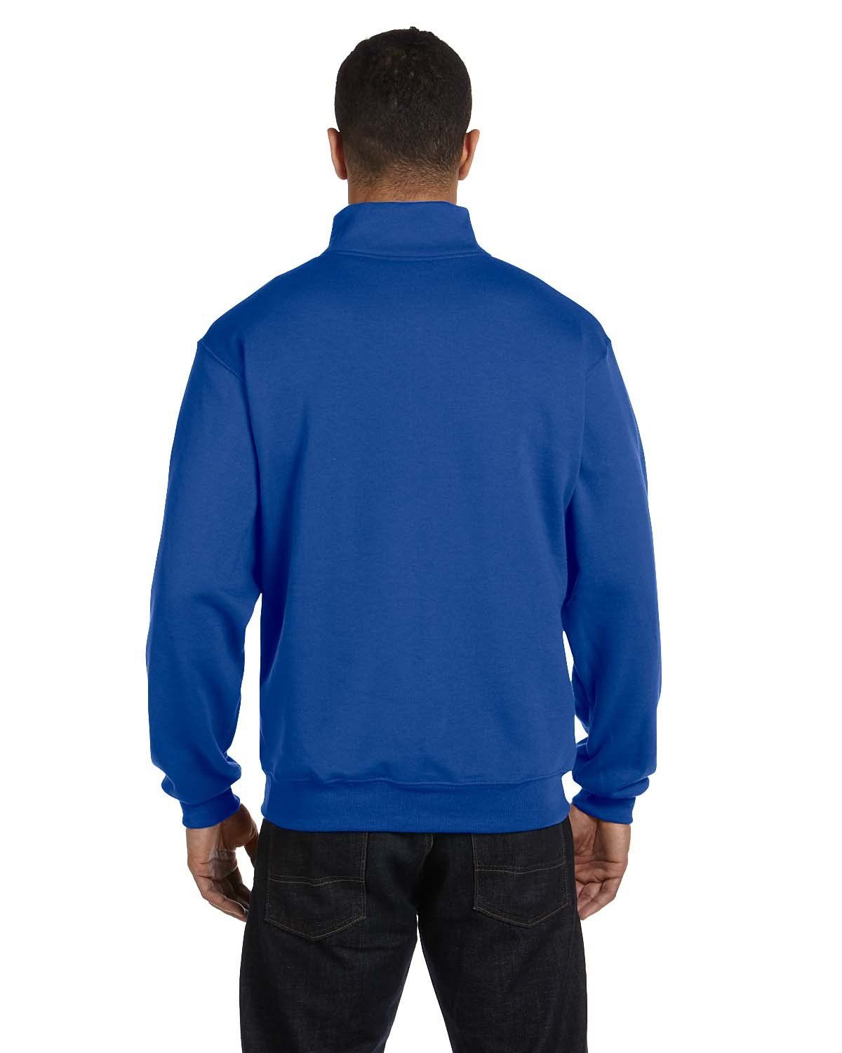 'Jerzees 995M Men's Adult NuBlend Quarter Zip Cadet Collar Sweatshirt'