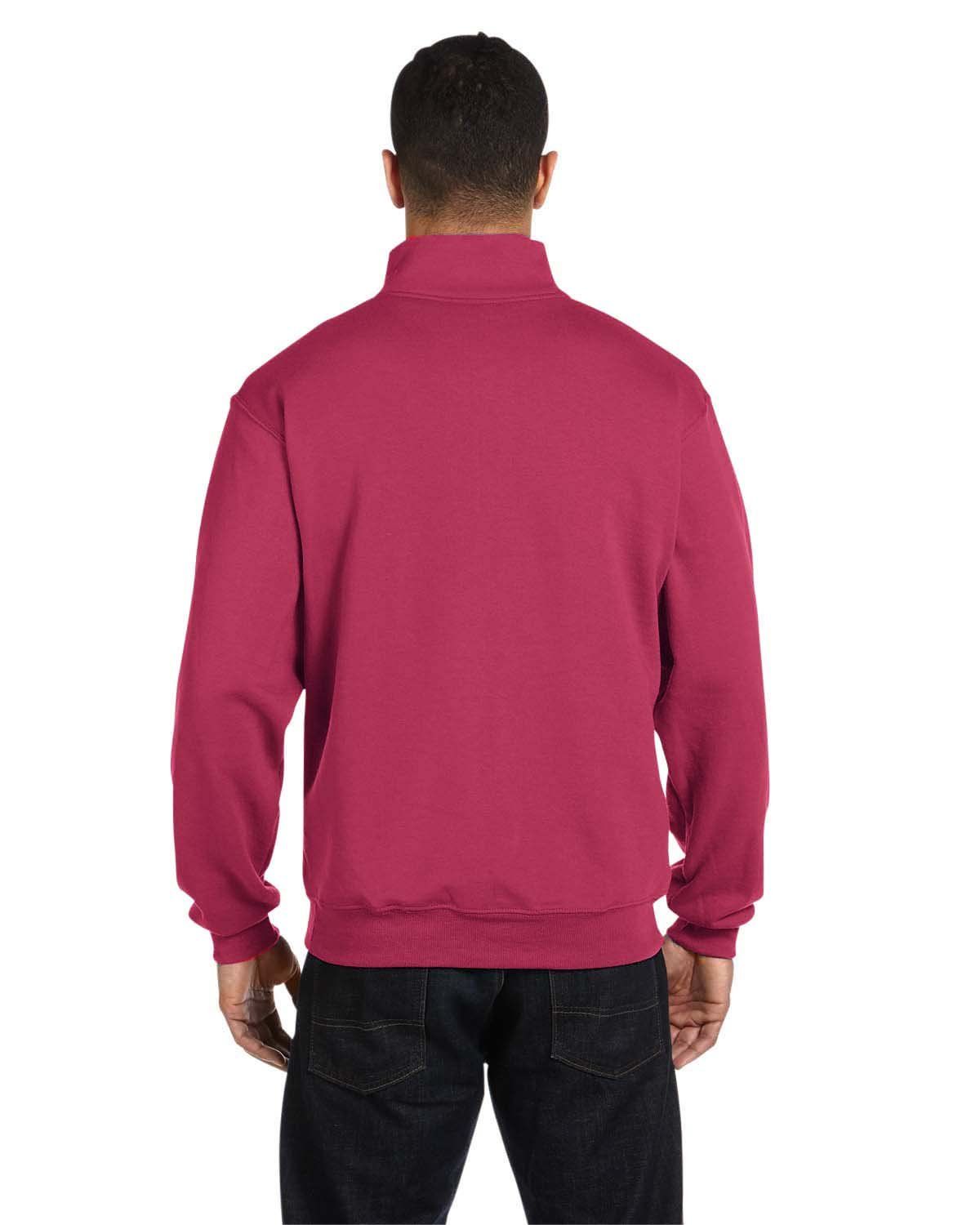 'Jerzees 995M Men's Adult NuBlend Quarter Zip Cadet Collar Sweatshirt'