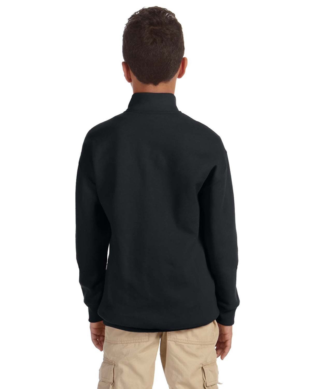 'Jerzees 995Y Youth NuBlend 1/4-Zip Cadet Collar Sweatshirt'
