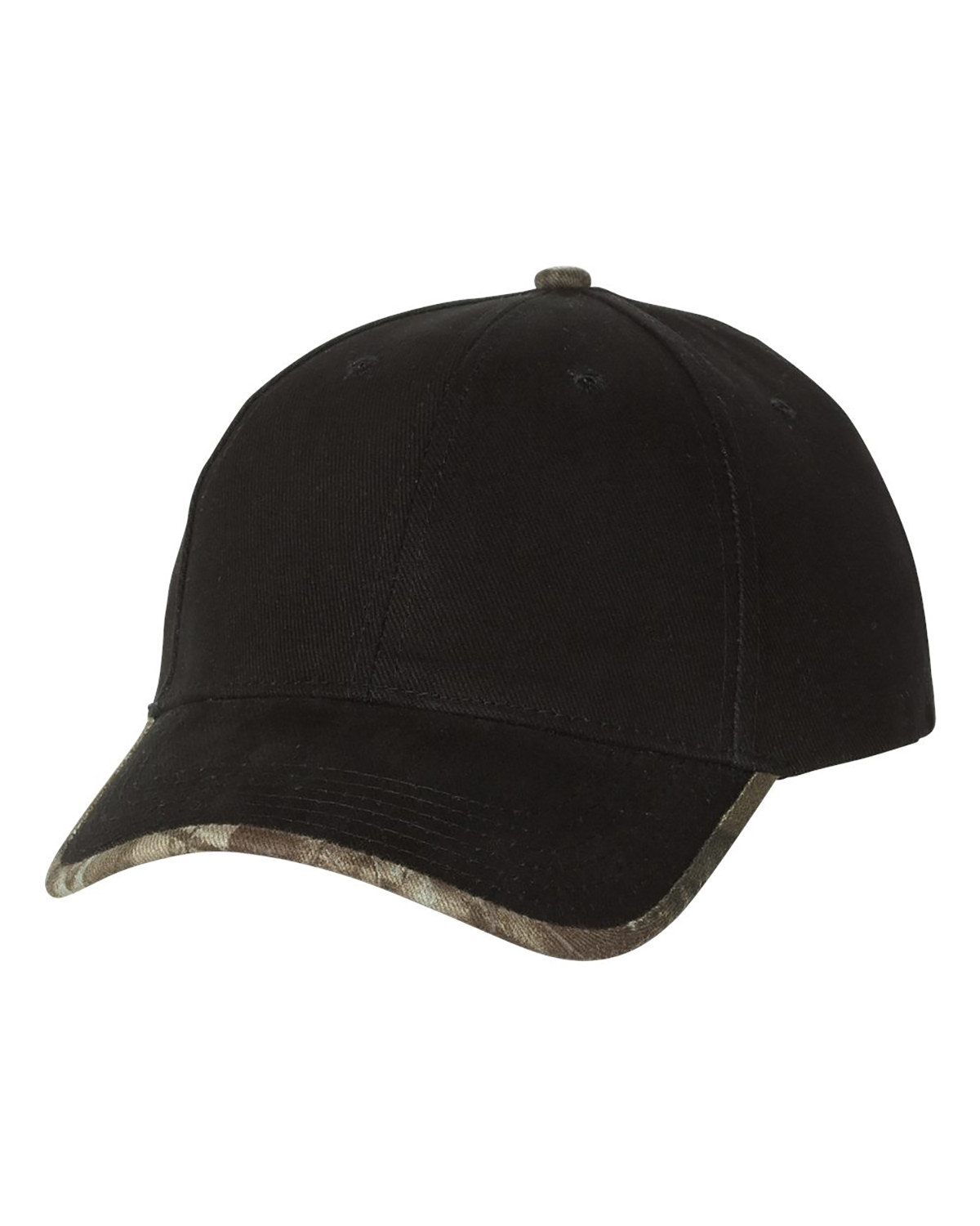 'Kati LC26 Solid Cap with Camouflage Bill'