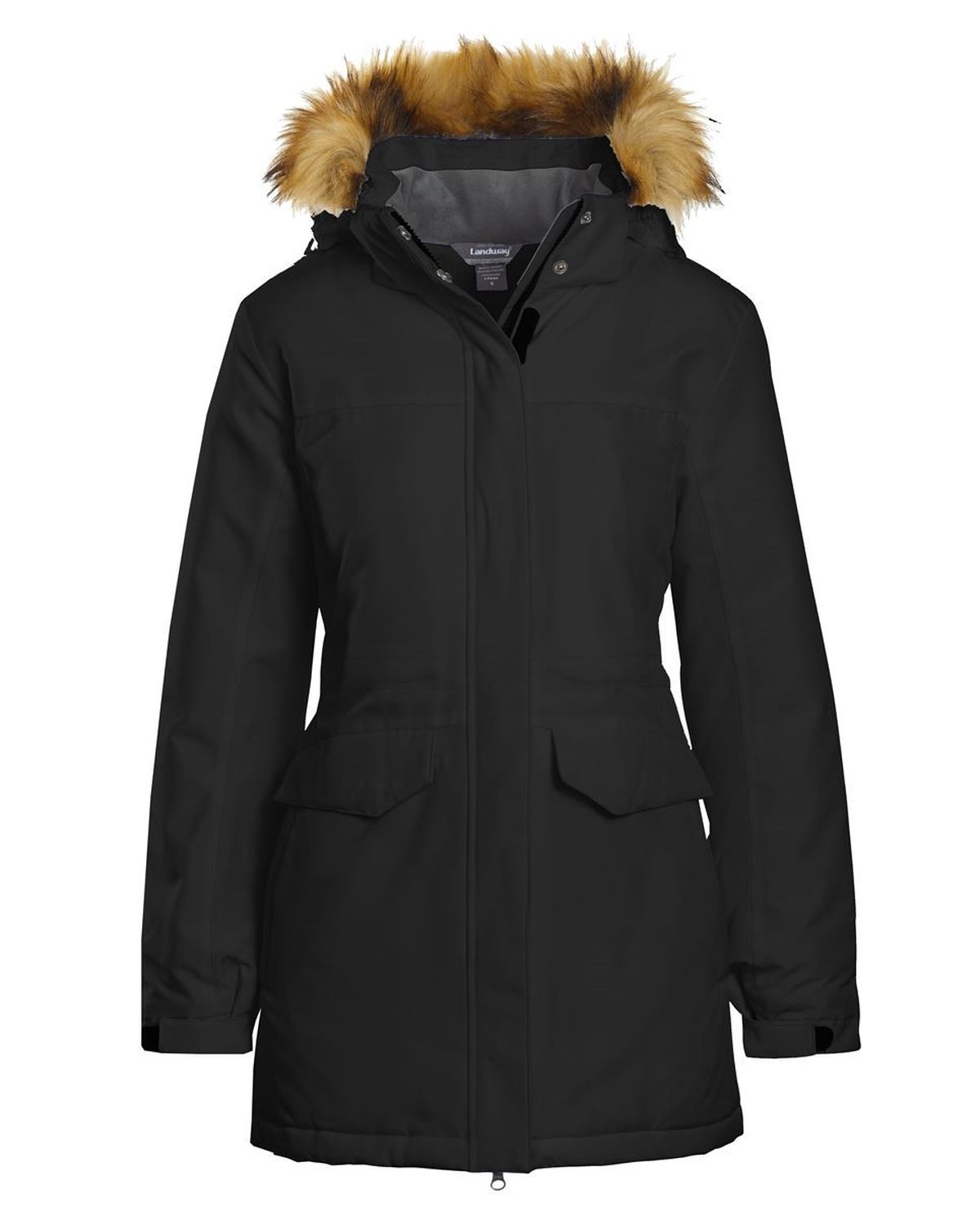 'Landway lc82 Insulated Parka With Faux Fur'